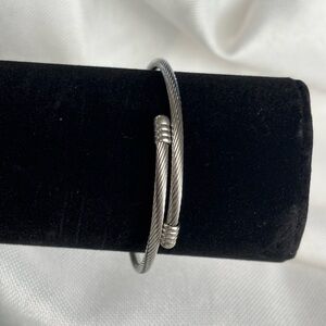 Silver Cable Bracelet